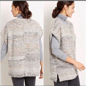 J.Jill Pure Jill Chunky Knit Sweater Wool Mohair Blend Boxy